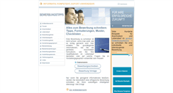 Desktop Screenshot of bewerbung-forum.de